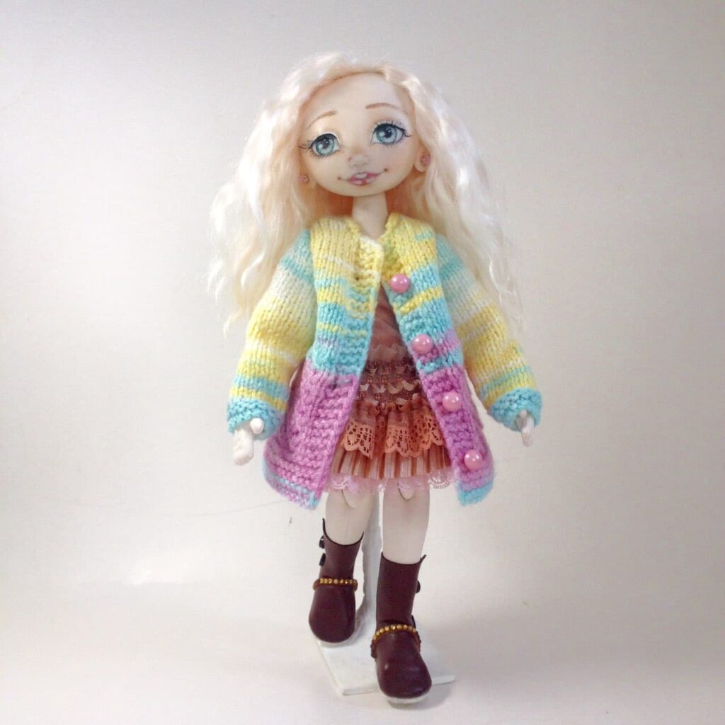 handmade art doll