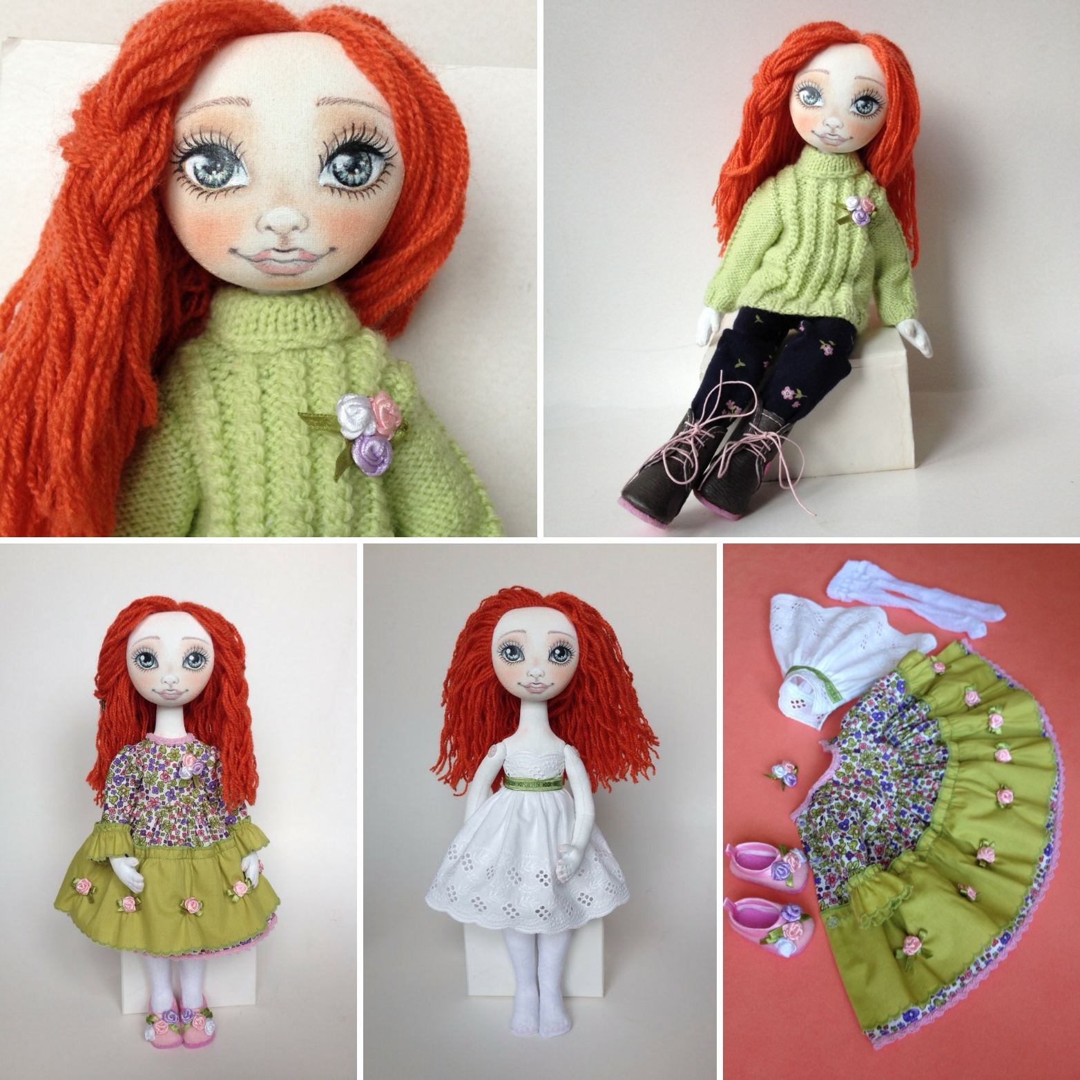 blank doll for crafting stitched fingers