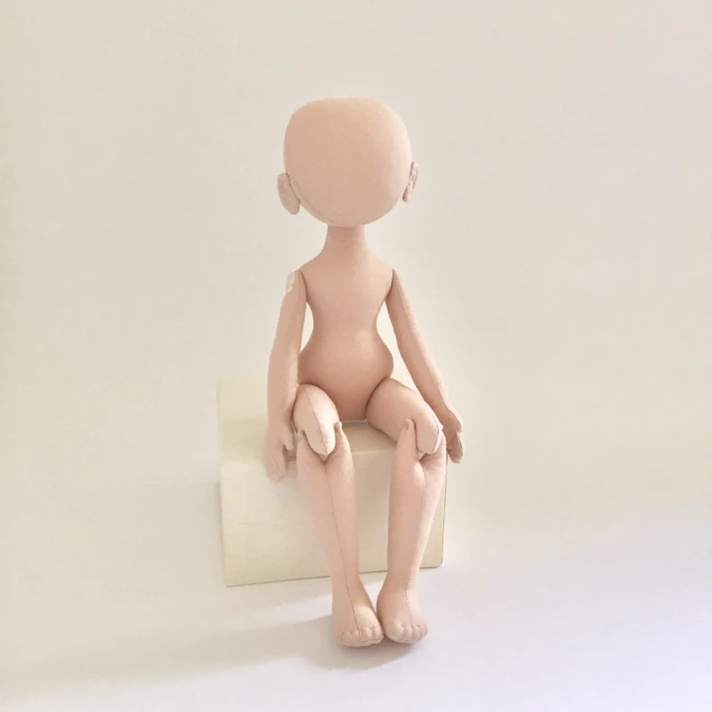 blank doll posable