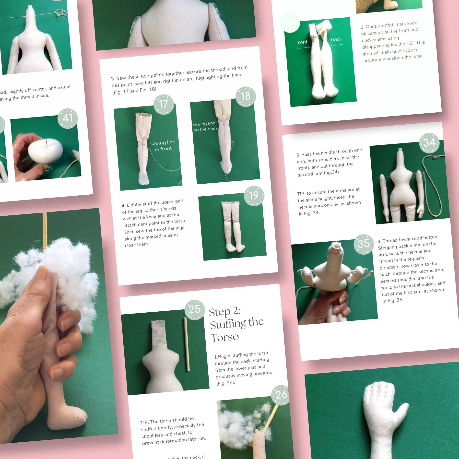 Blank doll tutorial and pattern